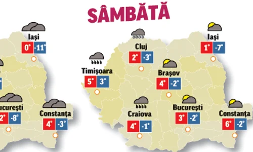 Prognoza meteo pentru următoarele două zile anunță că vremea va fi capricioasă jpeg