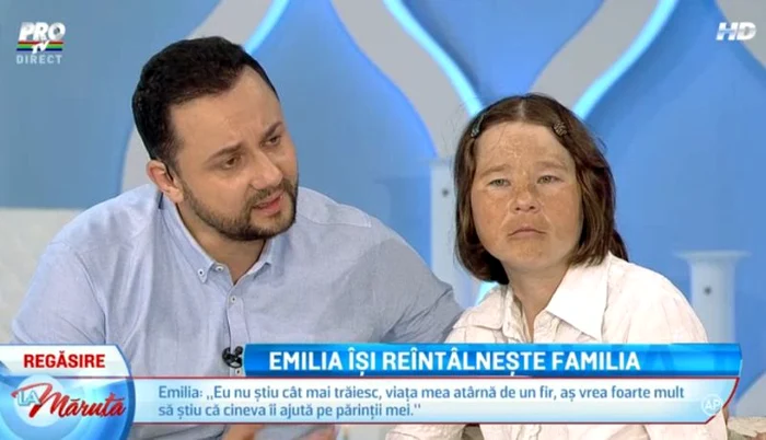 Prezentatorulnu s-a dezlipit de invitata lui pe care a încercat să o consoleze