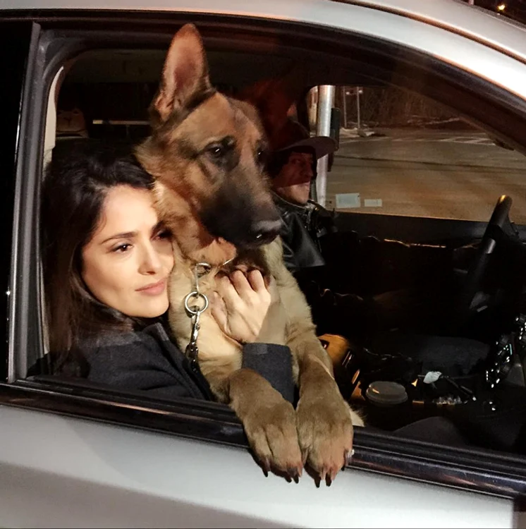 Salma Hayek este o mare iubitoare de animale