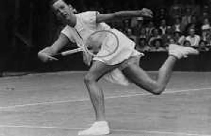 Gertrude Moran, una dintre cele mai cunoscute jucătoare de tenis FOTO AP