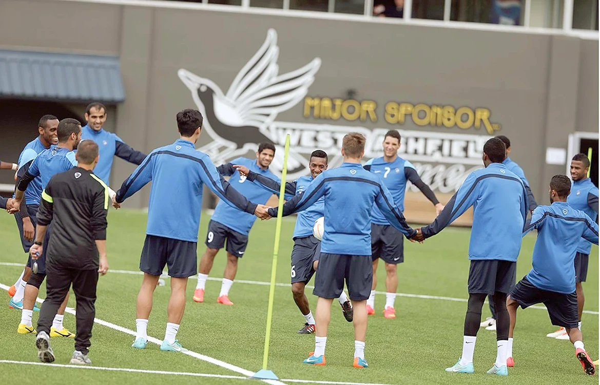 Jucătorii lui Al-Hilal s-au antrenat ieri la Sydney