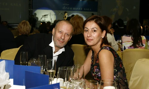Andrei Gheorghe, împreună cu Petruța, pe vremea când erau căsătoriți jpeg
