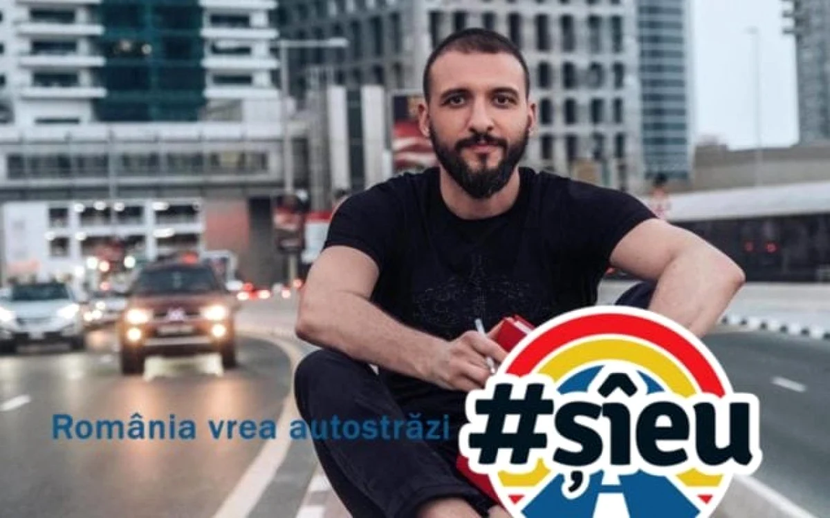 Ştefan Mandachi, iniţiatorul campaniei "România vrea autostrăzi". FOTO: Adevărul