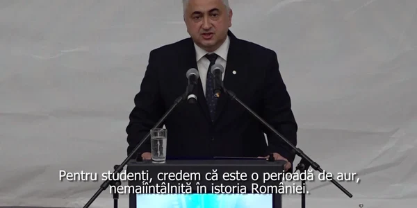 Ministrul Educaţiei lansează „Epoca de Aur a studenţiei“, într-o clădire neterminată de la Politehnica Bucureşti