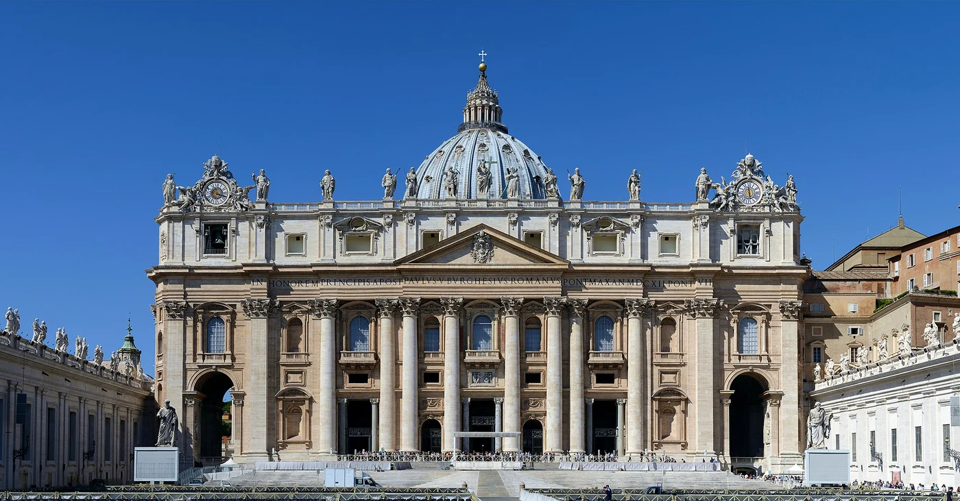 Bazilica Sfântul Petru din Roma FOTO Wikipedia