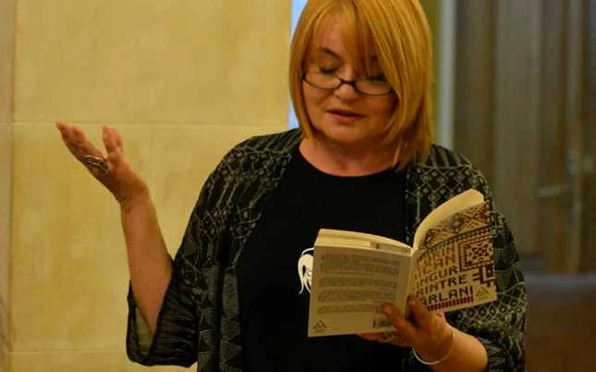 Adriana Moca, iniţiatoarea proiectului Audioteca Şeherezadei FOTO: https://www.facebook.com/AudiotecaSeherezadei/