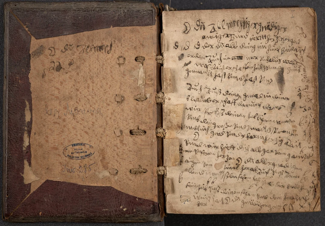 Manuscris digitalizat FOTO Biblioteca Batthyaneum