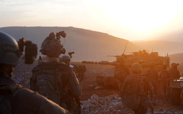 Armata israeliană spune că a vizat „ţinte militare". FOTO arhivă  Facebook Israel Defense Forces