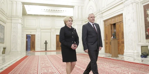 Viorica Dăncilă - Liviu Dragnea - Cotroceni / FOTO Inquam Photos / Octav Ganea / 17 ian 2018