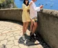 Andreea Ilie,  în vacanță în Capri alături de soțul său, italianul Virginio Dell Uomo foto: arhivă personală 