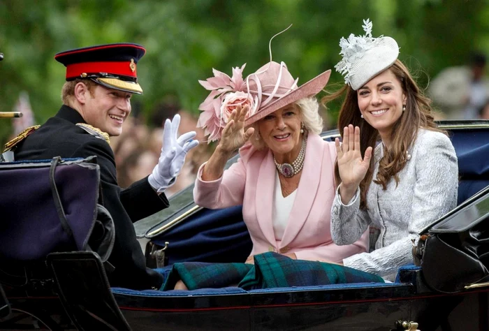 Harry, Kate şi Camilla (Foto: Profimedia)