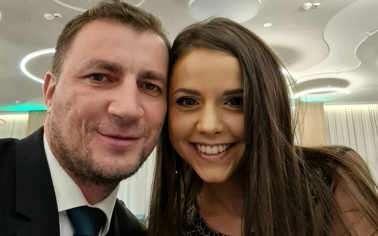 Marian Godină și soția sa - Foto: social media