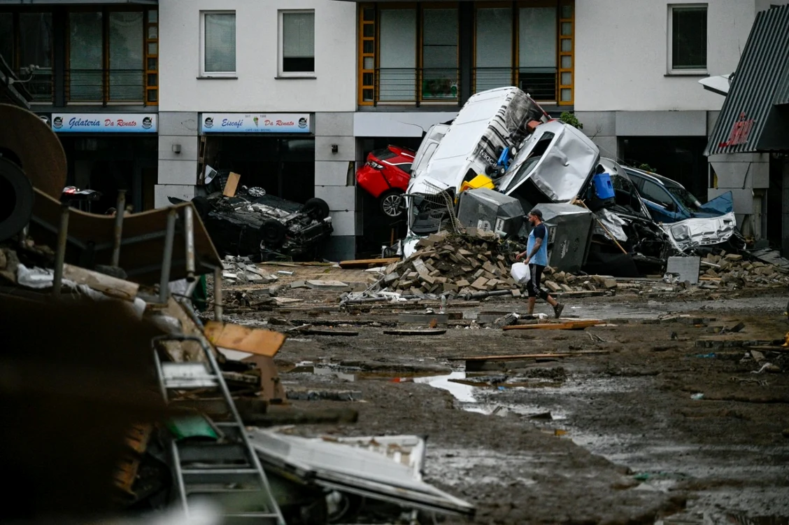 Germania, afectată de inundaţii catastroflae. Foto Getty Images