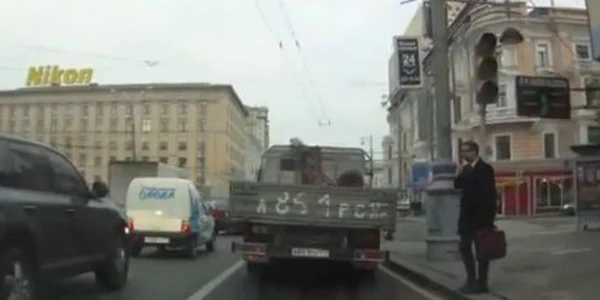 Traversatul străzii în Rusia este sport extrem
