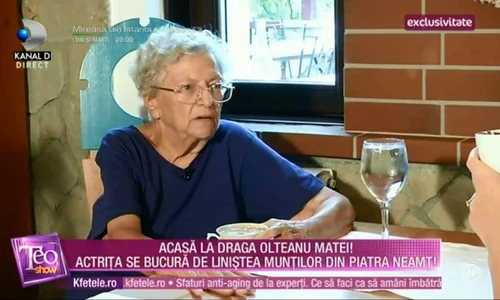 Draga Olteanu Matei s a retras la Piatra Neamţ  jpeg