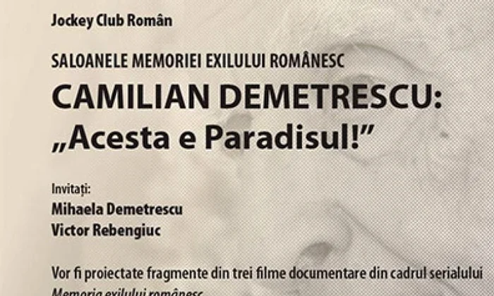 Mihaela Demetrescu şi Victor Rebengiuc vor evoca personalitatea artistului plastic Camilian Demetrescu jpeg