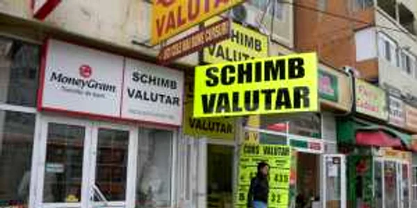 Bărbatul a tras cu o armă neletală în incinta casei de schimb valutar