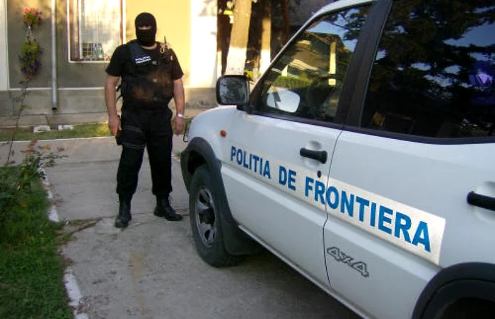 Poliţiştii de frontieră. FOTO: Arhivă