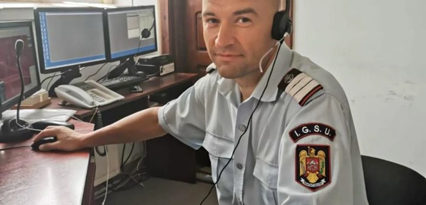 Sebastian Ghioca este subofiţer la ISU Călăraşi, iar în timpul liber se dedică ajutorării copiiilor aflaţi în dificultate FOTO Facebook/Sebastian Ghioca