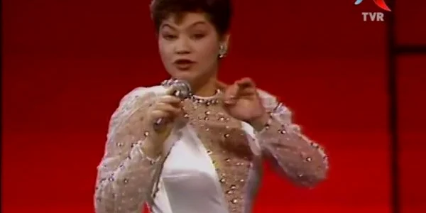 Mihaela Oancea. Captură TVR