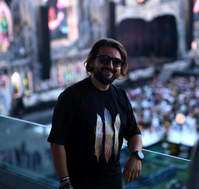 În imagine, Edy Chereji, directorul festivalului Untold FOTO Facebook