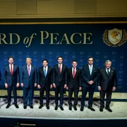 Nicușor Dan la Consiliul pentru Pace FOTO Presidency.ro 