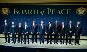 Nicușor Dan la Consiliul pentru Pace FOTO Presidency.ro 