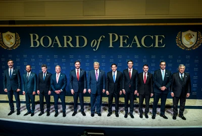 Nicușor Dan la Consiliul pentru Pace FOTO Presidency.ro