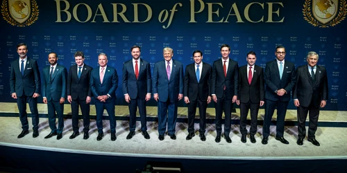 Nicușor Dan la Consiliul pentru Pace FOTO Presidency.ro 