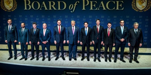 Nicușor Dan la Consiliul pentru Pace FOTO Presidency.ro 