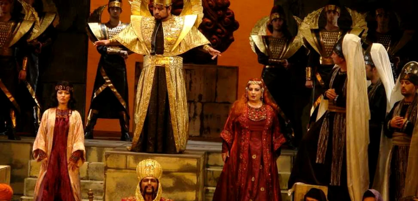 Scenă din Nabucco. Foto: www.ort.ro