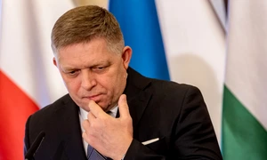 Prim ministrul slovac Robert Fico FOTO EPA EFE jpg