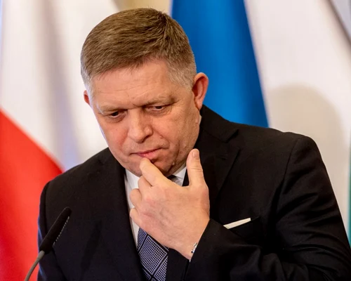 Prim ministrul slovac Robert Fico FOTO EPA EFE jpg