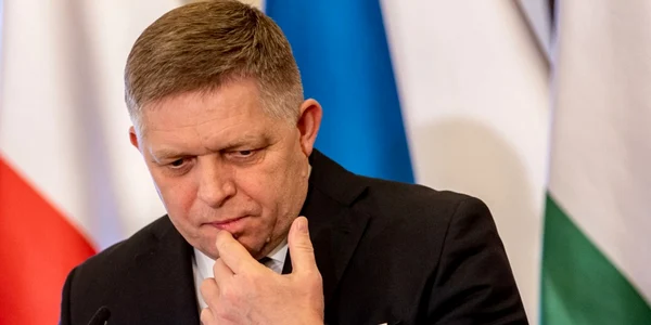 Prim ministrul slovac Robert Fico FOTO EPA EFE jpg