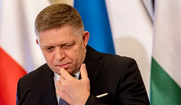 Prim ministrul slovac Robert Fico FOTO EPA EFE jpg