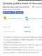 Anunțul de pe olx ce anunță scoaterea la vânzare a Hotelului Traian din Băile Herculane png