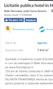 Anunțul de pe olx ce anunță scoaterea la vânzare a Hotelului Traian din Băile Herculane png