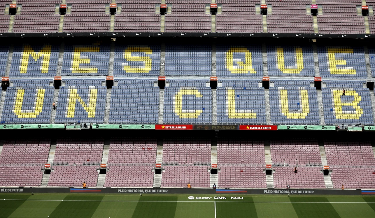 Camp Nou, cel mai mare stadion din Europa (FOTO: EPA)