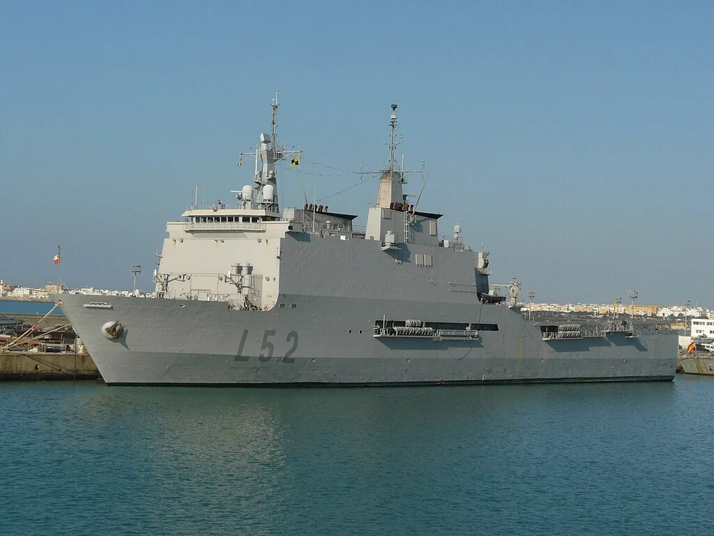 Nava de asalt Castilla a Marinei spaniole se îndreaptă spre România FOTO Antonio Galán Cees