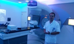 Dr  Cristian Barbu, coordonator al programului TBI, medic primar radioterapeut jpeg