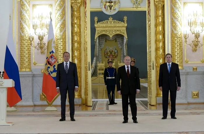 Preşedintele rus, Vladimir Putin, la Kremlin