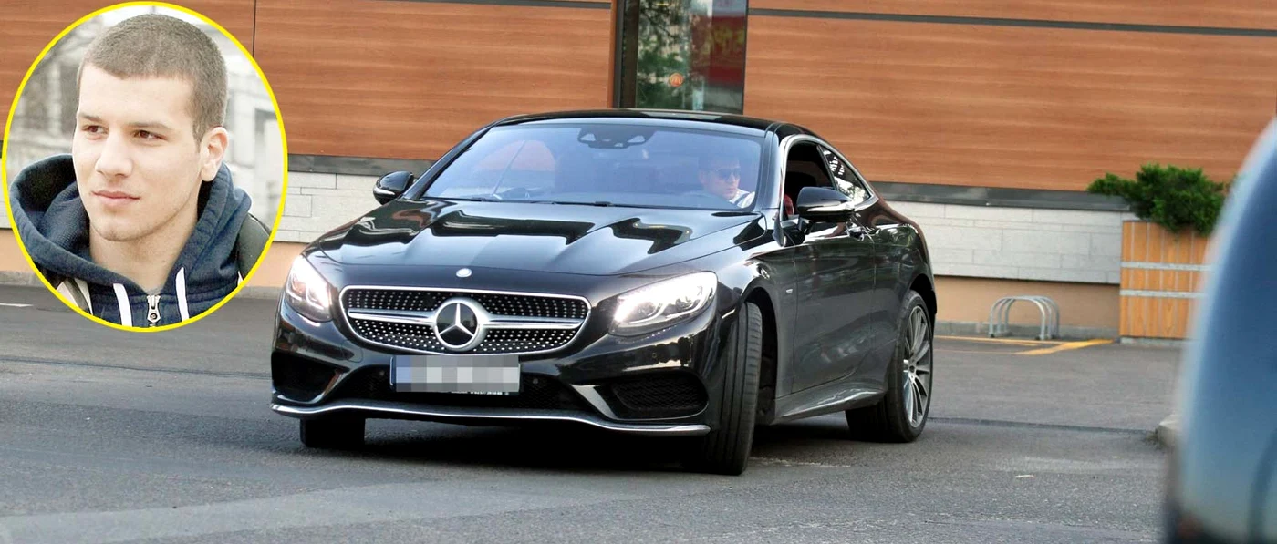 Fostul atacant al Stelei trăieşte pe picior mare, mărindu-şi colecţia de maşini cu un Mercedes Benz S65 AMG CoupeFoto Blitz