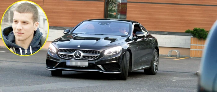 Fostul atacant al Stelei trăieşte pe picior mare, mărindu-şi colecţia de maşini cu un Mercedes Benz S65 AMG CoupeFoto Blitz