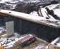 Viaductul Tălmăcel din tronsonul I Şelimbăr - Boiţa al Autostrăzii Sibiu Piteşti Foto captură video - You Tube - Radu Ignat