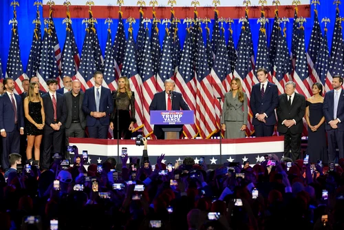 Donald Trump, discurs după alegeri