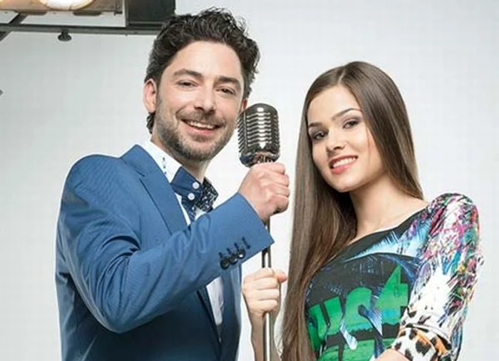 
    Theo Rose, pe vremea când prezenta un show alături de Dan Bordeianu la Kanal dfoto: arhiva personală  