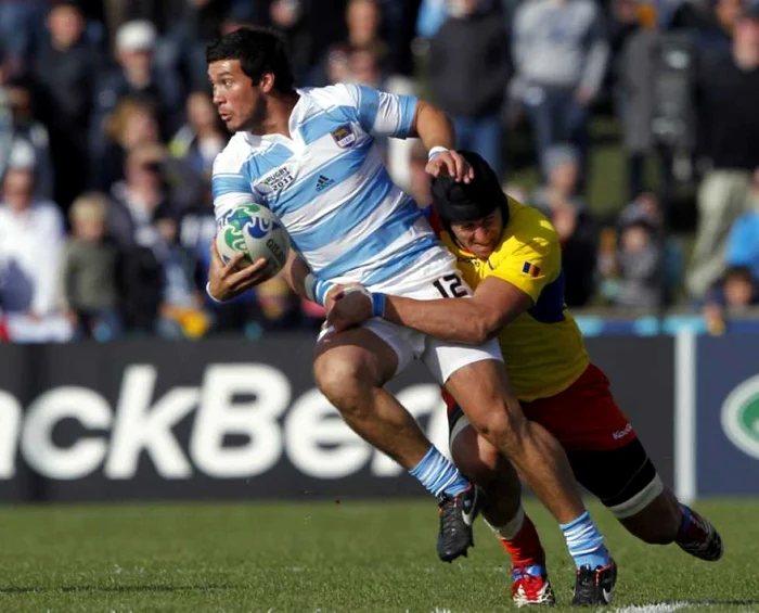 CUPA MONDIALĂ DE RUGBY: România - Argentina * Foto: Reuters