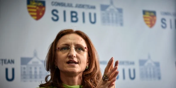 daniela cimpean presedinta CJ Sibiu FOTO Silvana Armat