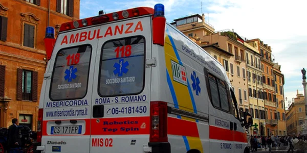 ambulanta Italia FOTO stirileprotv.ro