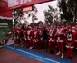 Oameni în costume de Moș Crăciun Foto: X/Diario Digital Cronio